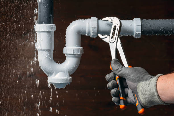 Professional Drain Cleaning technician working in Billings, NY
